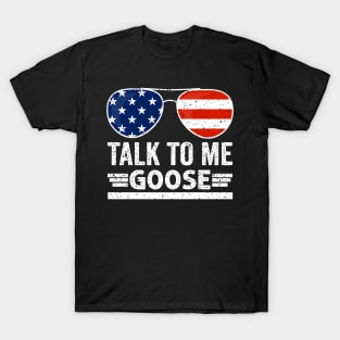 Talk to me goose - retro distressed T-Shirt